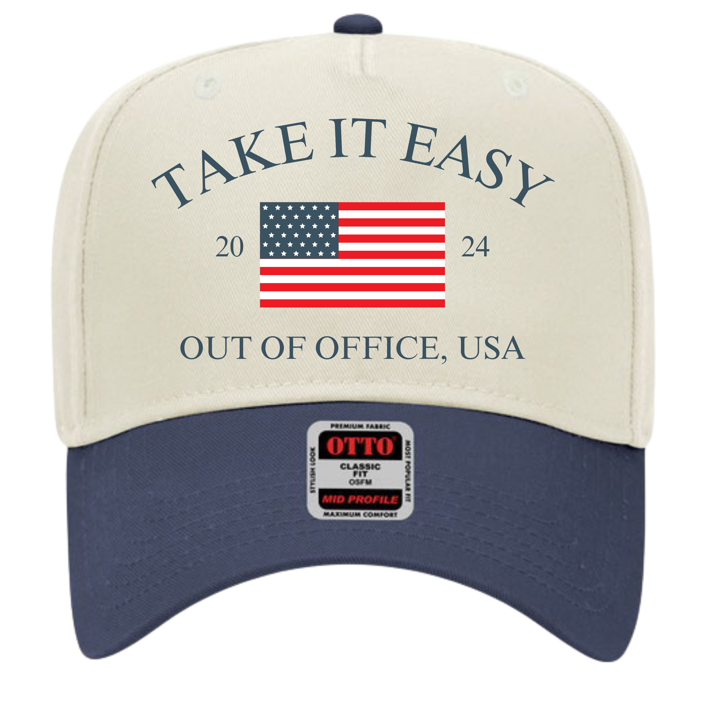 Take it Easy A Frame Hat
